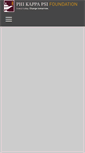 Mobile Screenshot of pkpfoundation.org